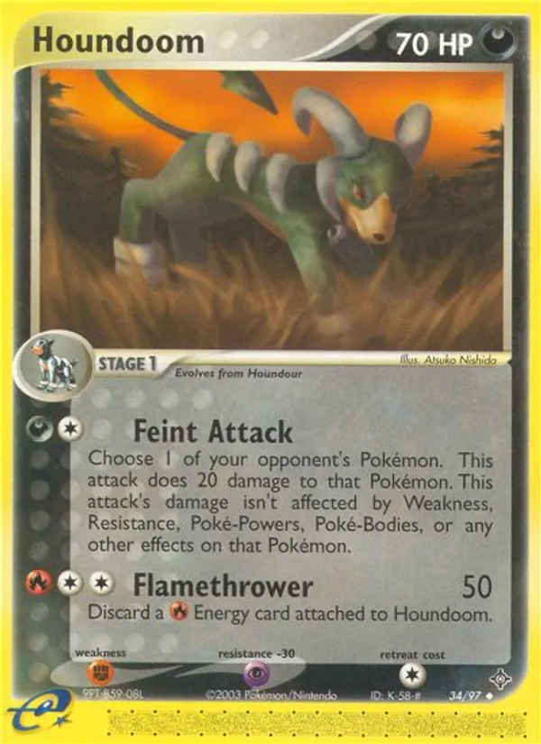 Houndoom #34/97
