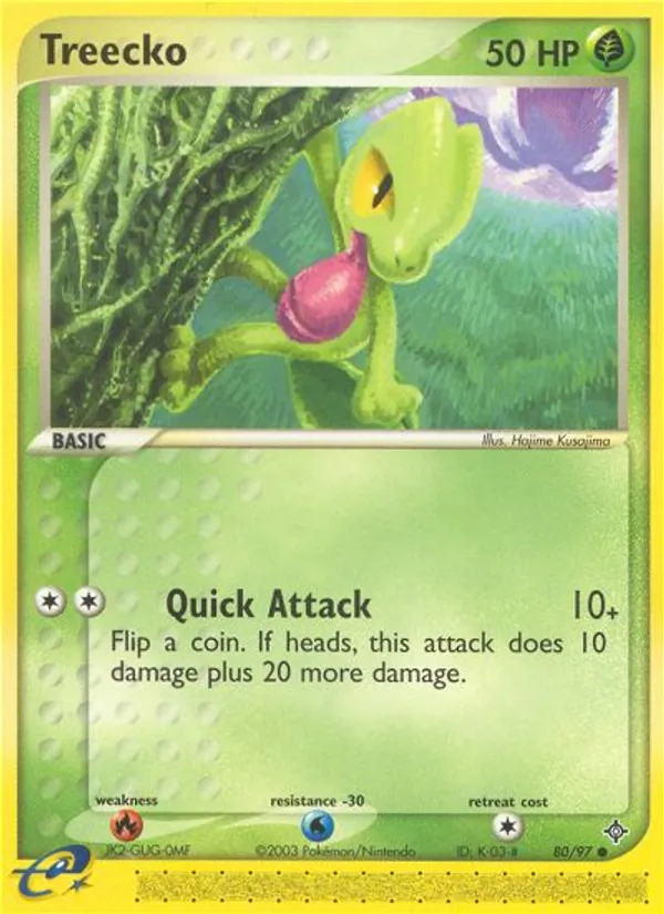 Treecko #80/97