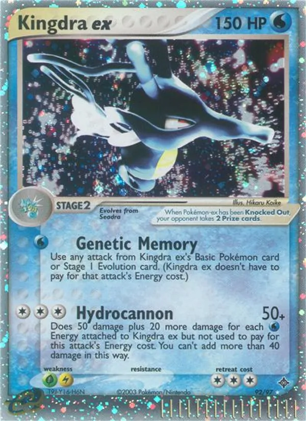 Kingdra ex #92/97