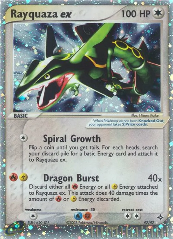 Rayquaza ex #97/97