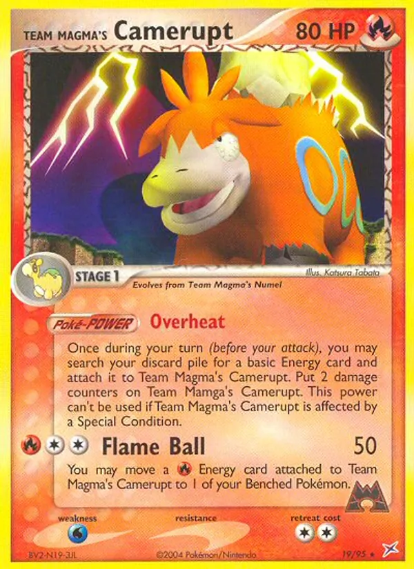 Team Magma's Camerupt #19/95