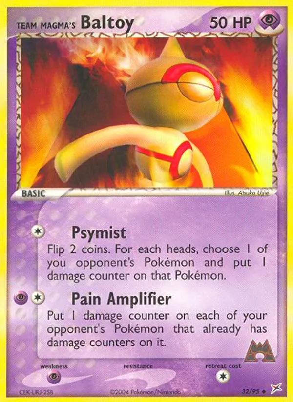 Team Magma's Baltoy #32/95