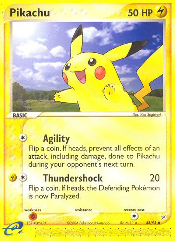 Pikachu #43/95
