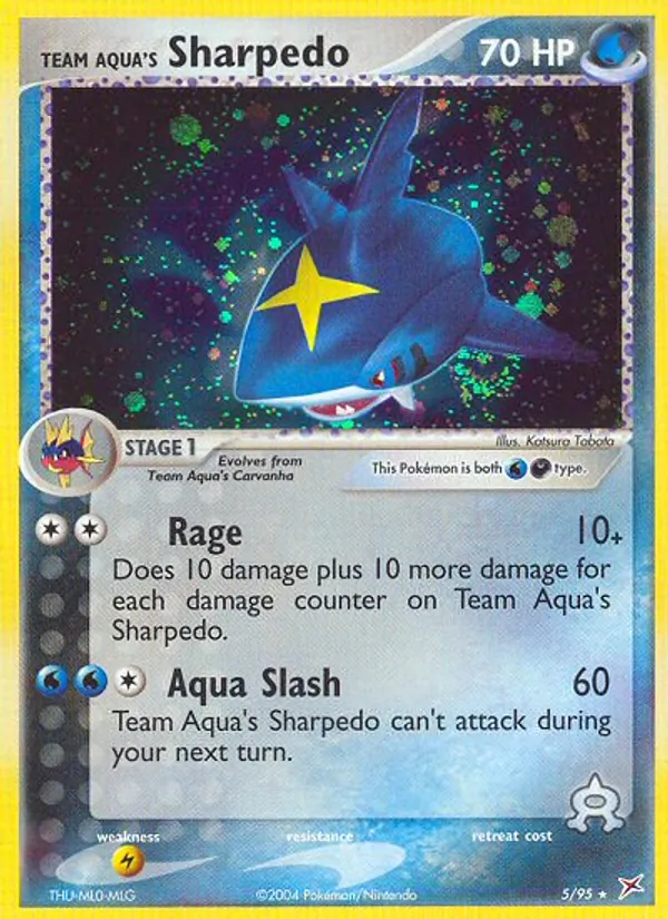 Team Aqua's Sharpedo #5/95