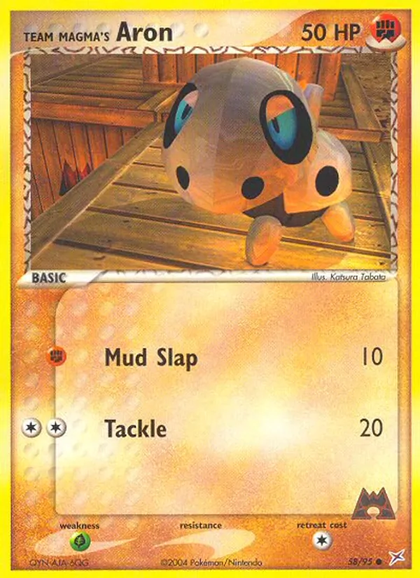 Team Magma's Aron #58/95