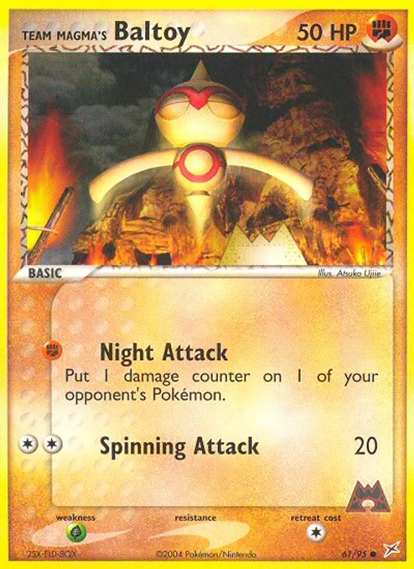 Team Magma's Baltoy #61/95