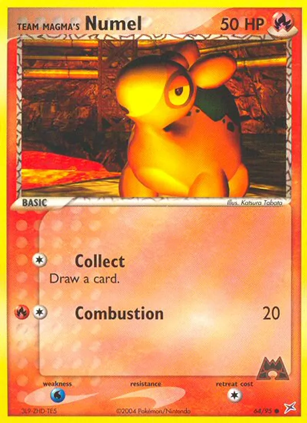 Team Magma's Numel #64/95