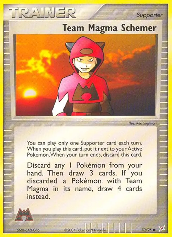 Team Magma Schemer #70/95