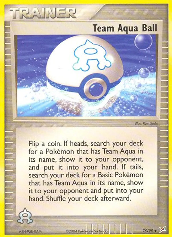 Team Aqua Ball #75/95