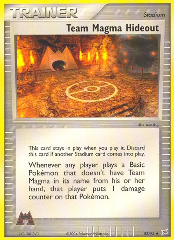 Team Magma Hideout #83/95