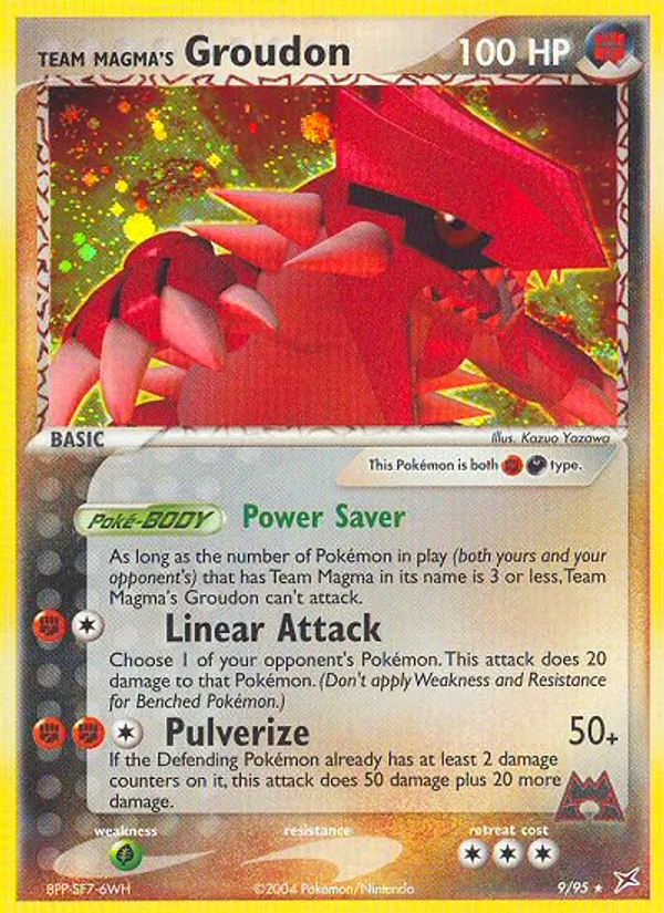 Team Magma's Groudon #9/95