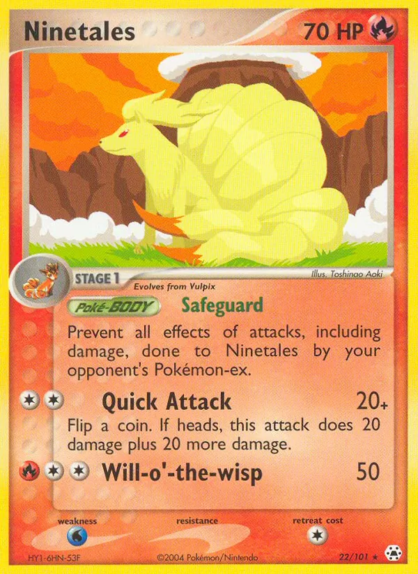 Ninetales #22/101