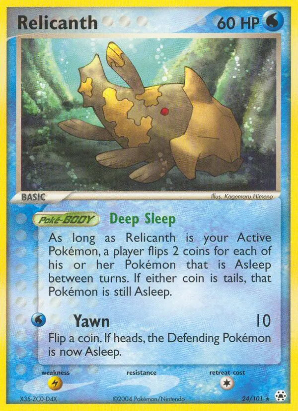Relicanth #24/101
