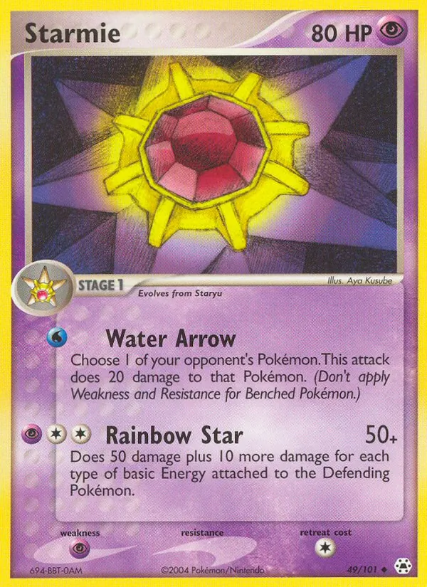 Starmie #49/101
