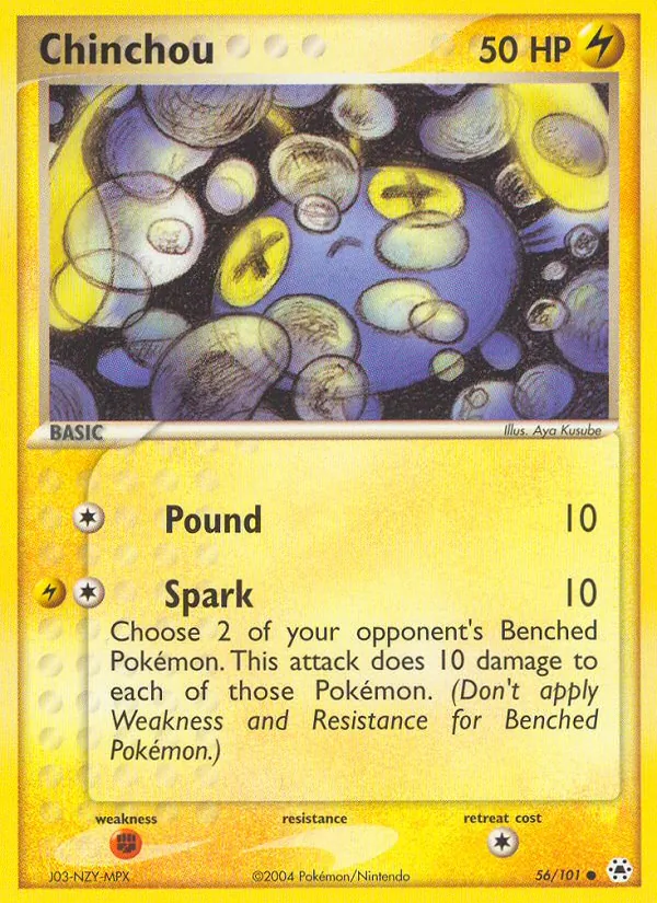 Chinchou #56/101