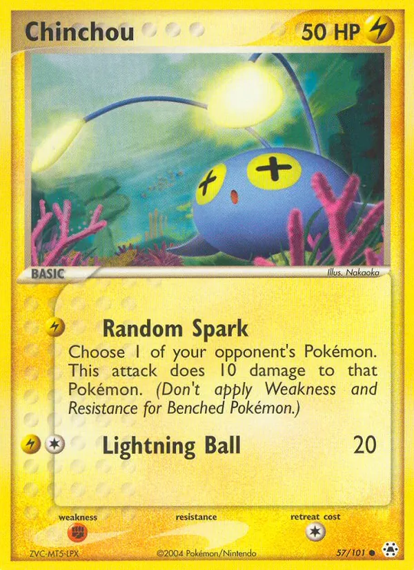 Chinchou #57/101