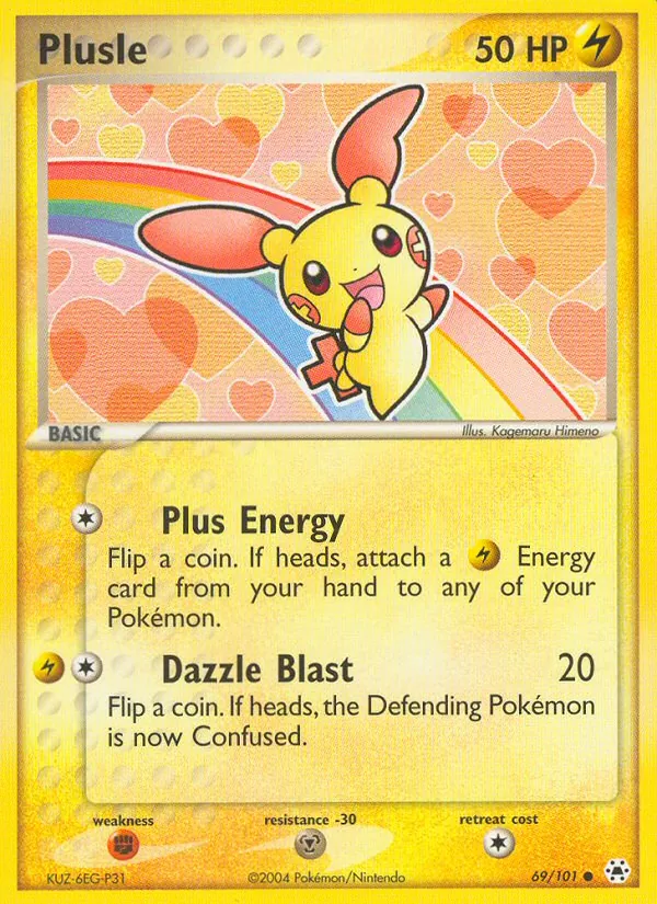 Plusle #69/101