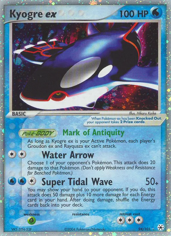 Kyogre ex #94/101