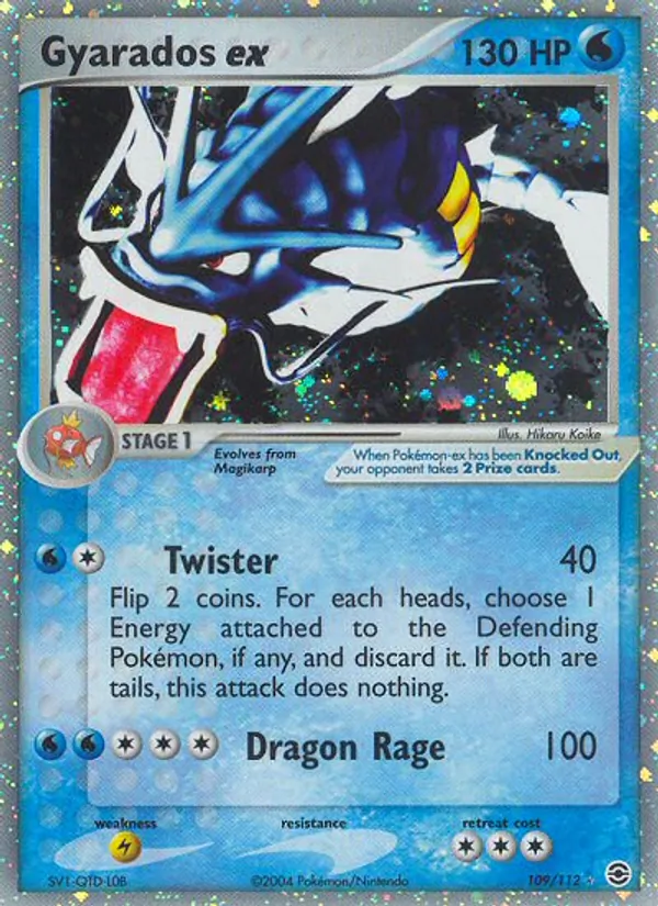 Gyarados ex #109/112