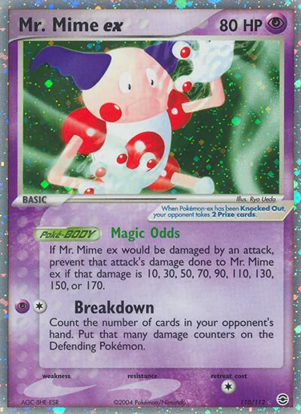 Mr. Mime ex #110/112