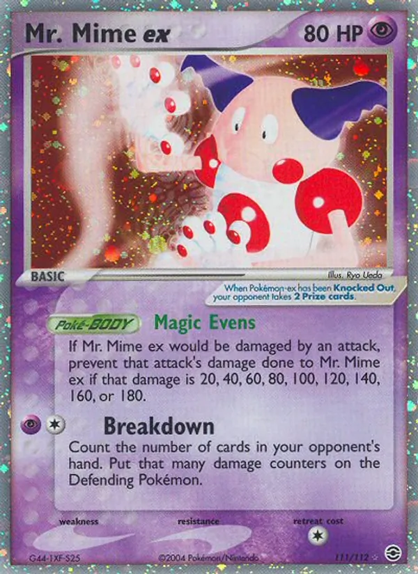 Mr. Mime ex #111/112