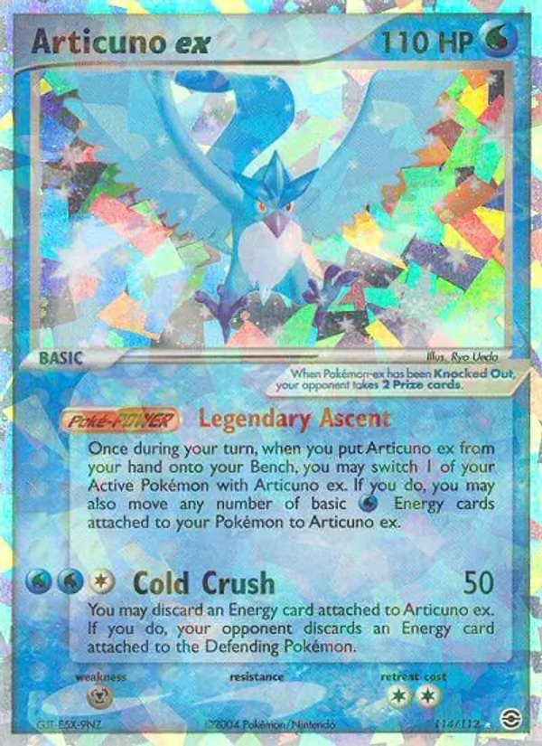 Articuno ex #114/112