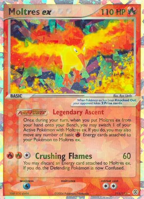 Moltres ex #115/112