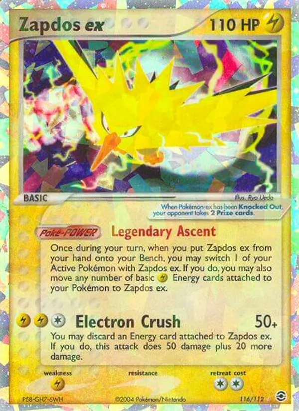 Zapdos ex #116/112