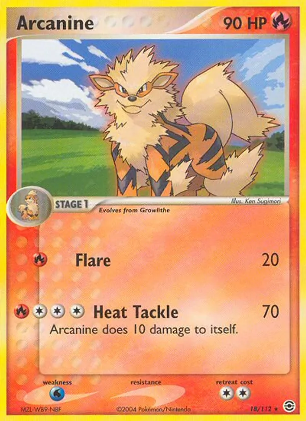 Arcanine #18/112