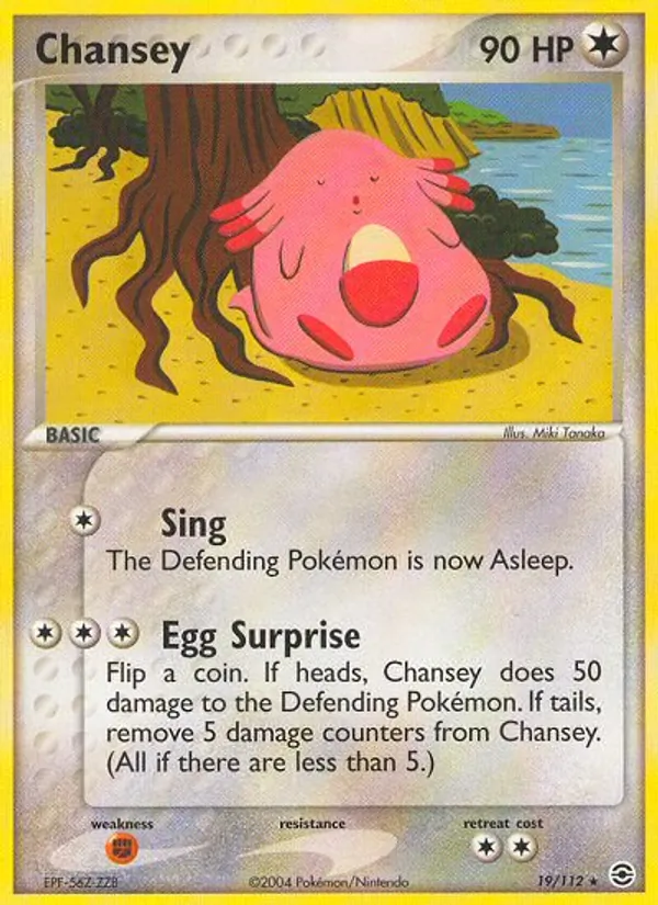 Chansey #19/112