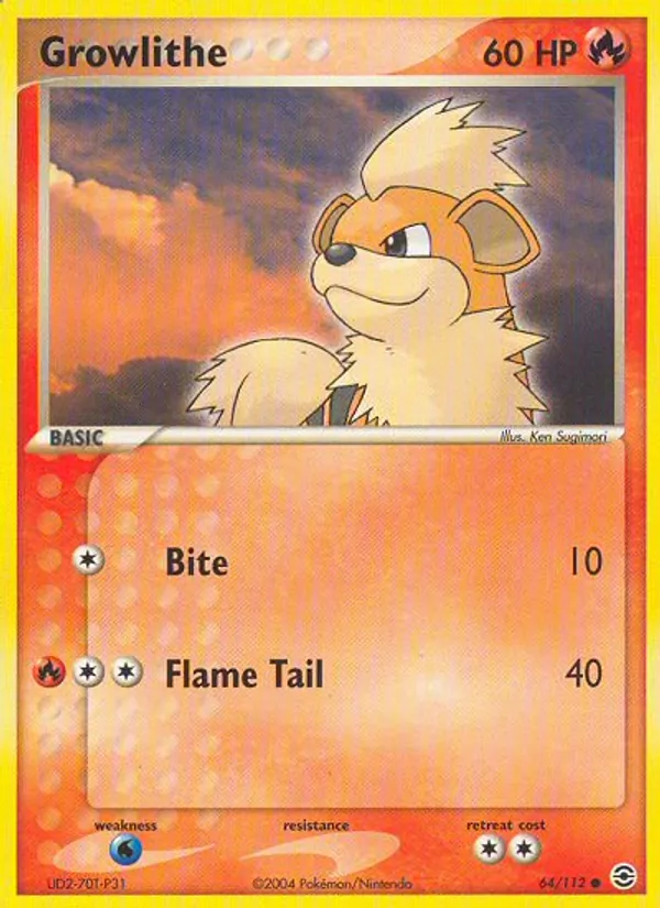 Growlithe #64/112