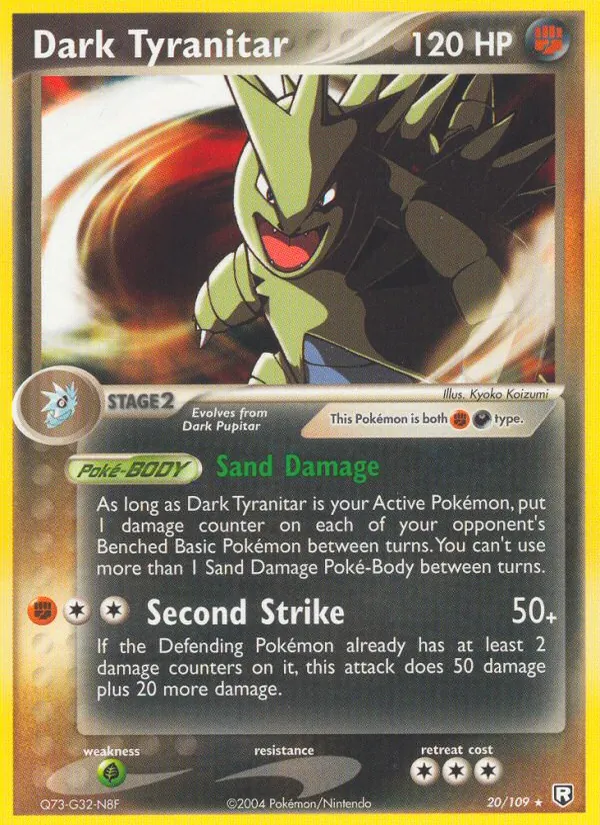 Dark Tyranitar #20/109