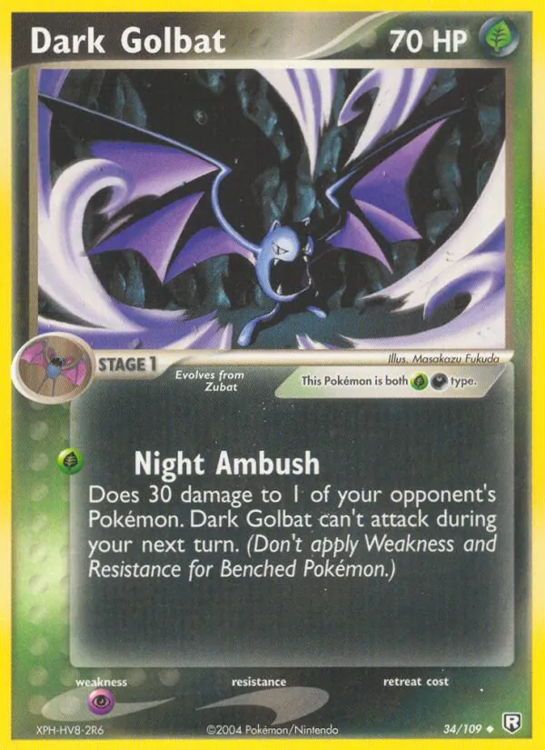 Dark Golbat #34/109