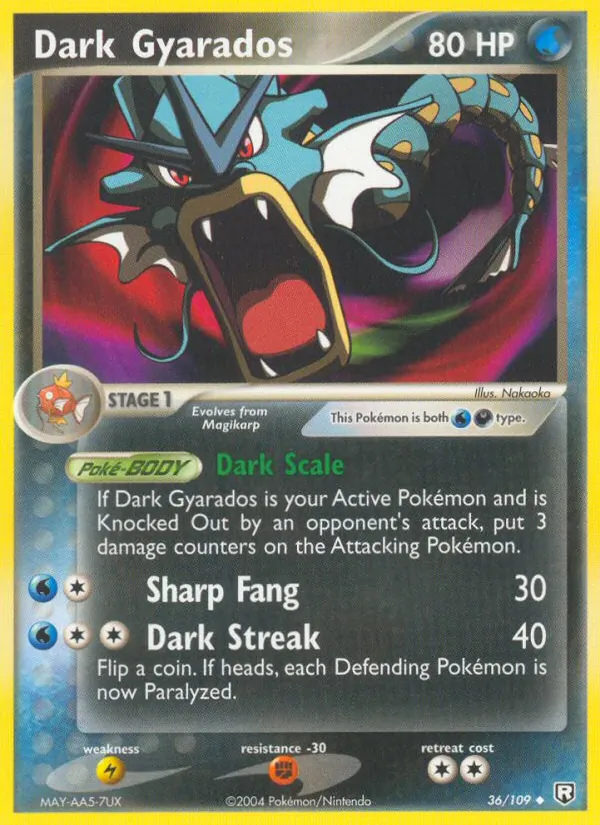 Dark Gyarados #36/109
