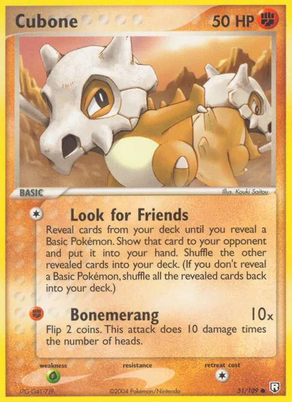 Cubone #51/109