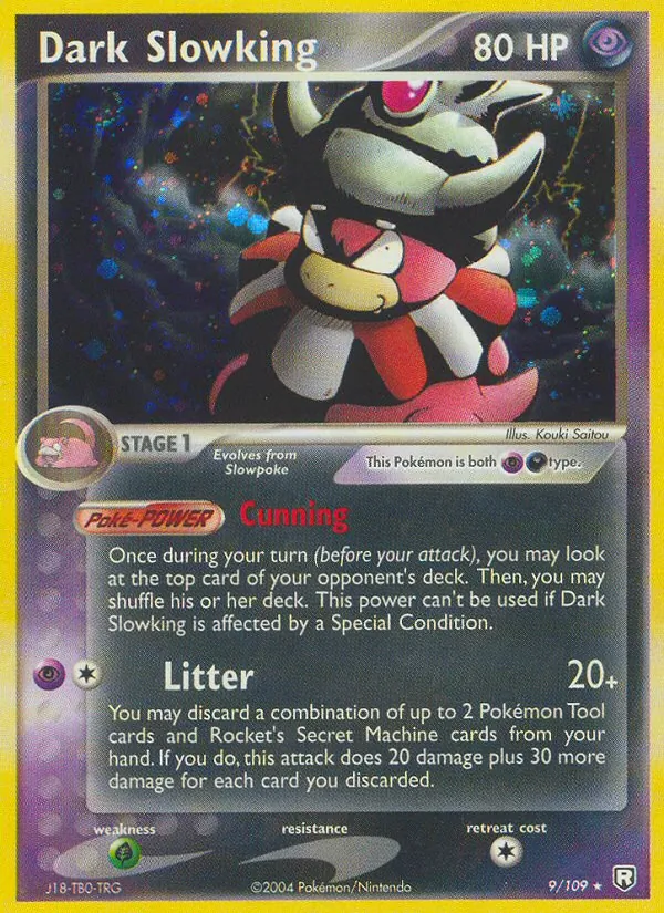 Dark Slowking #9/109