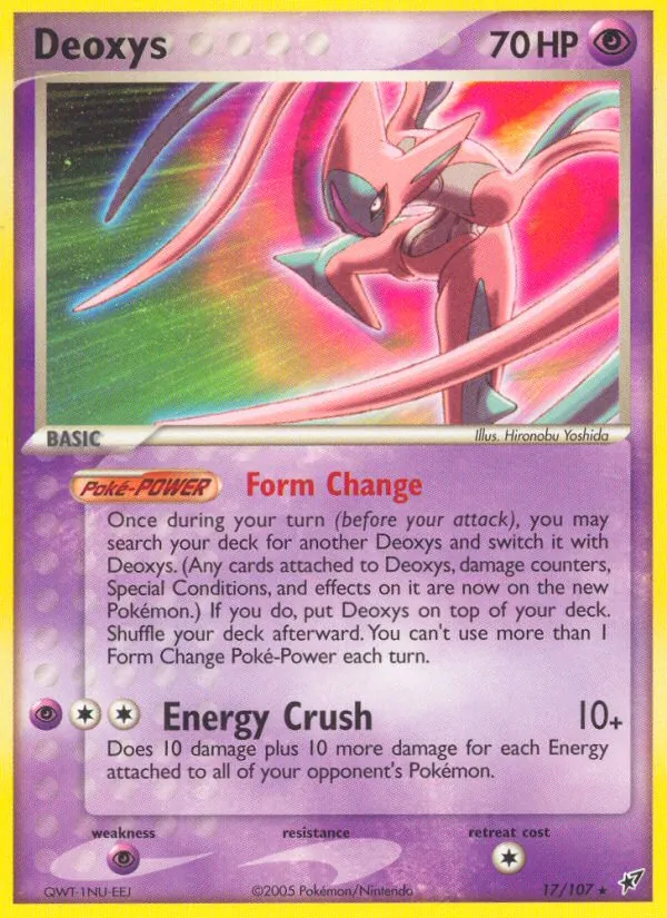 Deoxys #17/107