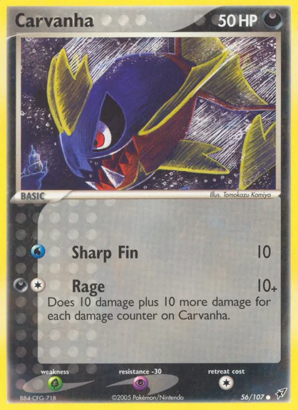 Carvanha #56/107