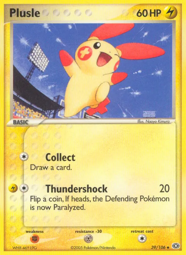 Plusle #39/106
