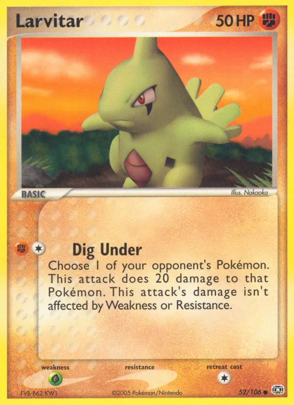 Larvitar #52/106