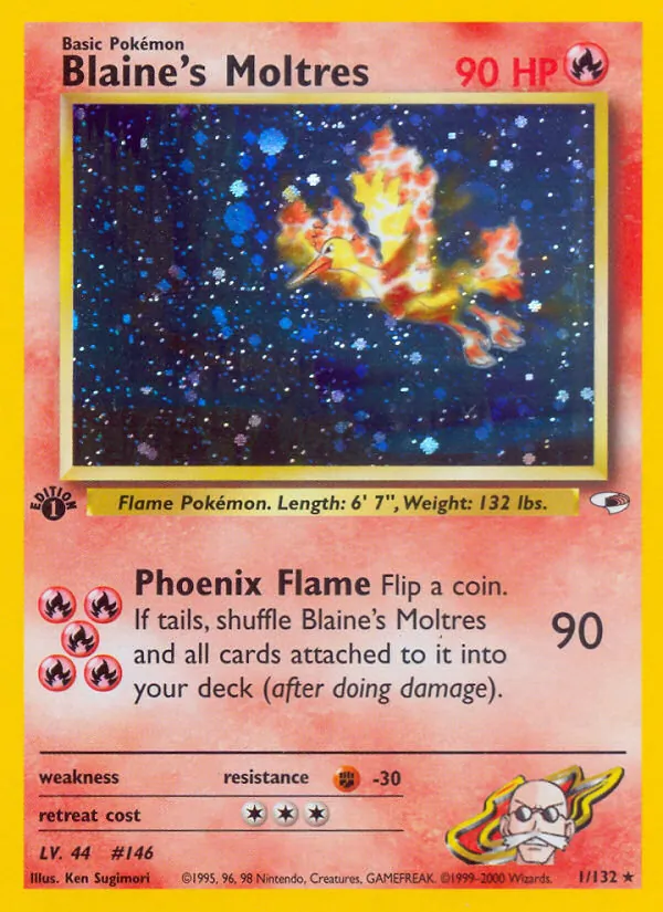 Blaine's Moltres #1/132
