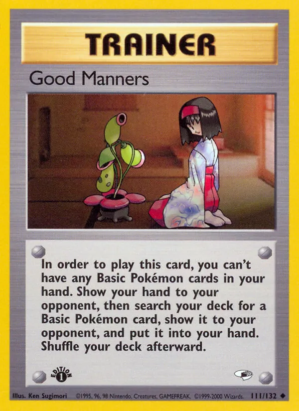 Good Manners #111/132