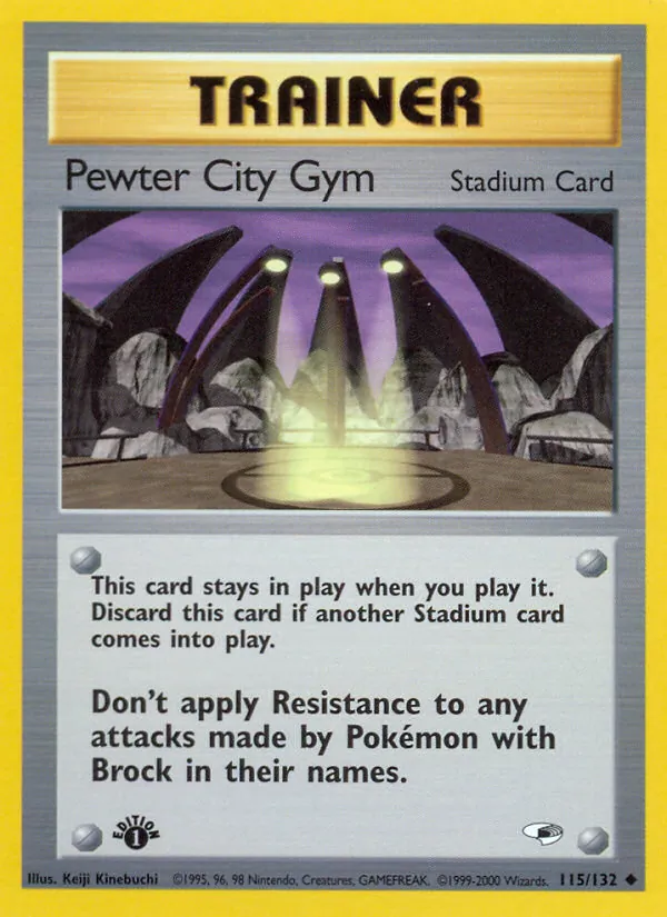 Pewter City Gym #115/132