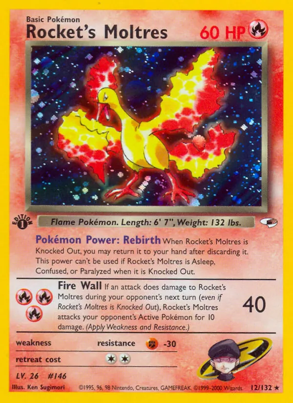 Rocket's Moltres #12/132