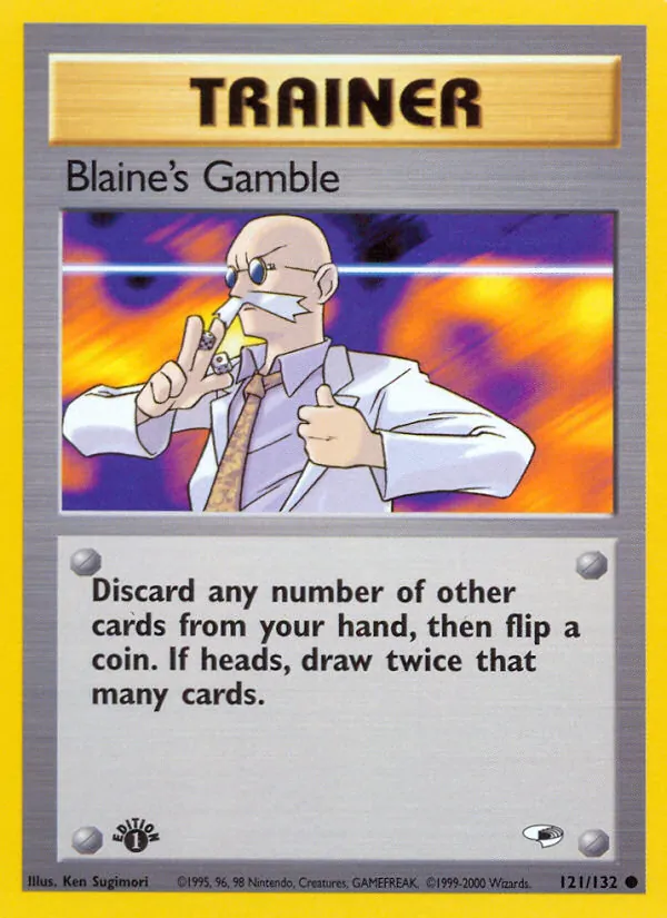 Blaine's Gamble #121/132