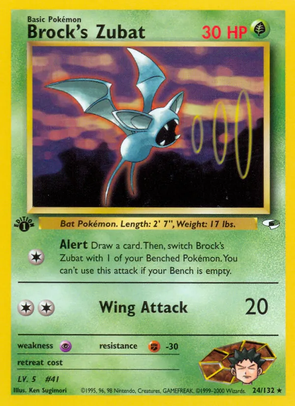 Brock's Zubat #24/132