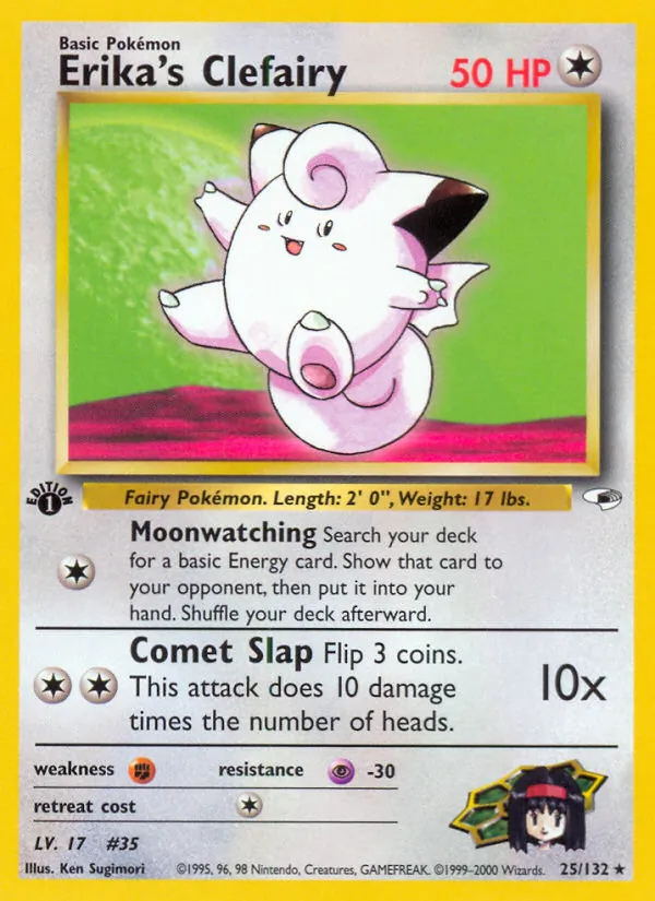 Erika's Clefairy #25/132