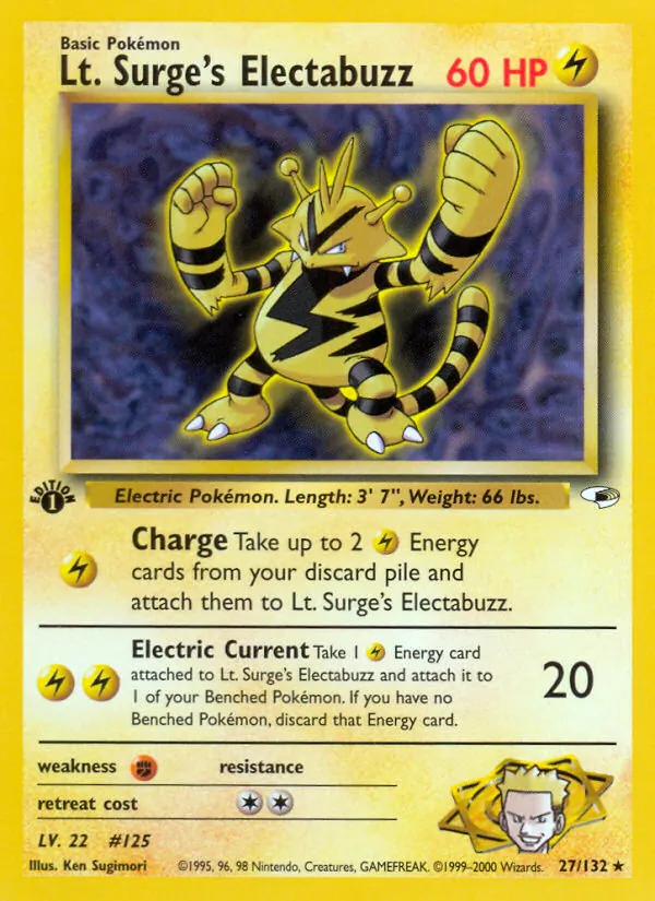Lt. Surge's Electabuzz #27/132