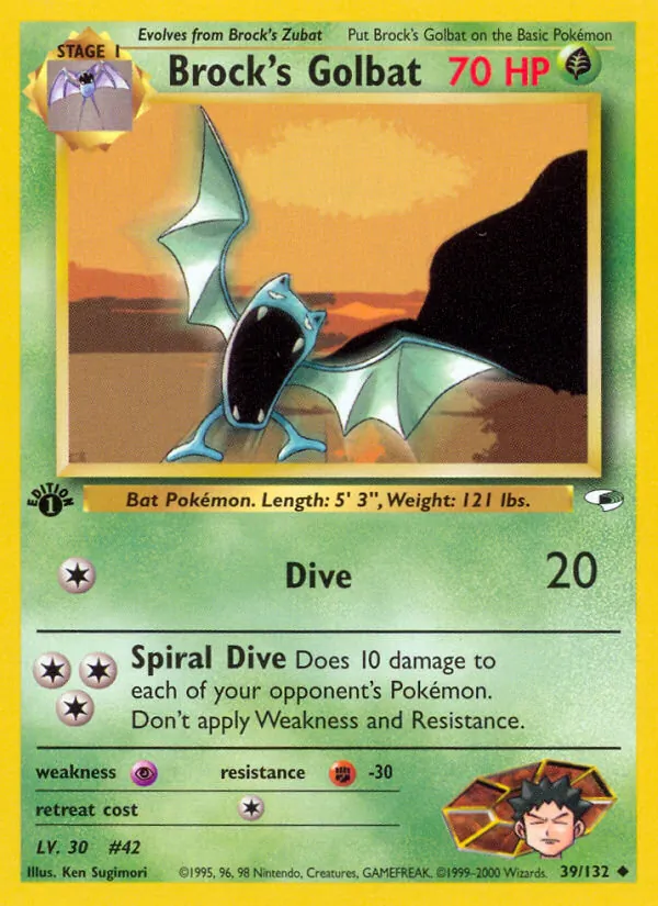 Brock's Golbat #39/132