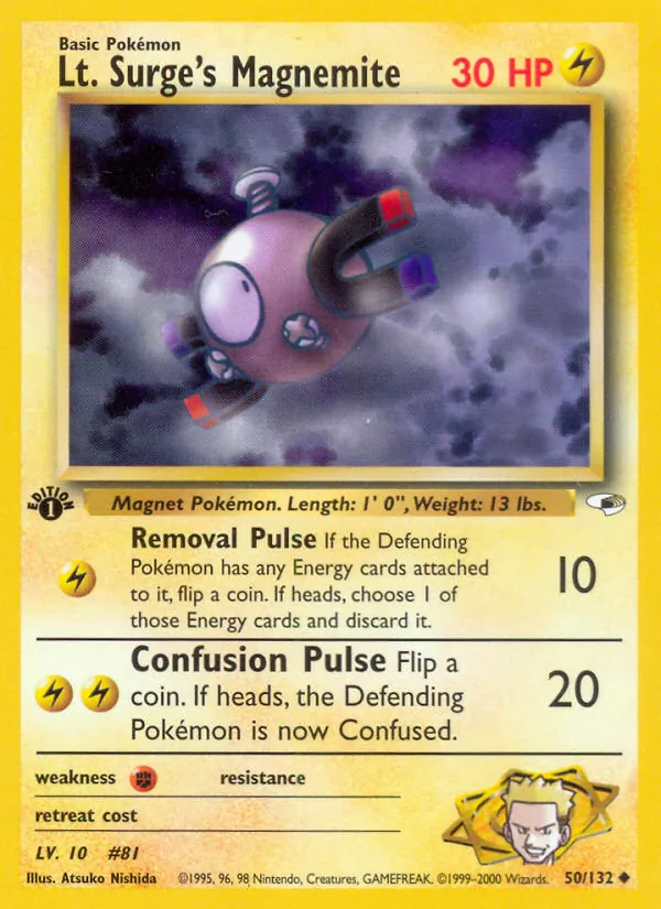 Lt. Surge's Magnemite #50/132